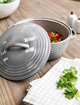 Damerham Casserole Dish Grey