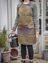 Classic Garden Apron Green