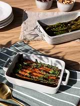 Damerham Oven Dish Set of 2 Grey
