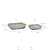 Damerham Oven Dish Set of 2 Grey