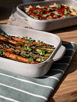 Damerham Roasting Dish Set of 2 Grey