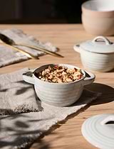 Damerham Ramekin with Lid Set of 2 Grey