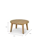 Durley Coffee Table I Small Natural