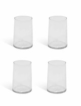Fonthill Tall Tumblers Set of 4 Glass