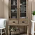 Topsham Glass Display Unit Natural