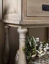 Topsham Glass Display Unit Natural