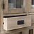 Topsham Glass Display Unit Natural