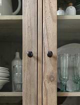 Topsham Glass Display Unit Natural