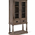 Topsham Glass Display Unit Natural