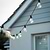 Festoon Lights Classic Solar 20 Bulbs Black
