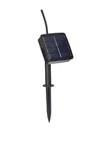 Festoon Lights Classic Solar 20 Bulbs Black