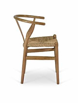 Chilthorne Wishbone Dining Chair Set of 2 Natural