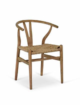 Chilthorne Wishbone Dining Chair Set of 2 Natural