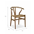 Chilthorne Wishbone Dining Chair Set of 2 Natural