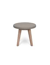 Lynton Round Side Table Grey