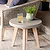 Lynton Round Side Table Grey