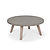 Lynton Round Coffee Table Grey