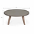 Lynton Round Coffee Table Grey