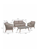 Lynton 2 Seater Sofa Set
