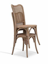 Fairlight Rattan Dining Chair Set of 2 Natural
