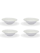 Overton Bowl Set of 4 White