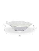 Overton Bowl Set of 4 White