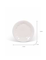 Overton Side Plate Set of 4 White