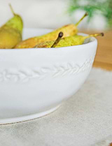 Overton Serving Bowl White