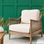 Templecombe Rattan Armchair Oatmeal
