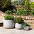 Bramdean Round Planters Set of 3 Brown