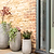 Bramdean Tall Planters Set of 3 Brown