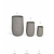 Bramdean Tall Planters Set of 3 Brown