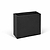 Bardwell Rectangular Planter 55 cm Black