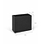 Bardwell Rectangular Planter 55 cm Black
