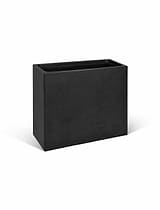 Bardwell Rectangular Planter 74 cm Black