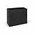 Bardwell Rectangular Planter 74 cm Black