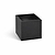 Bardwell Square Planter 30 cm Black