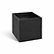 Bardwell Square Planter 44 cm Black