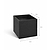 Bardwell Square Planter 44 cm Black