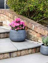 Bramdean Round Planter 35 cm Grey