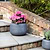 Bramdean Round Planter 35 cm Grey