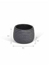 Bramdean Round Planter 35 cm Grey