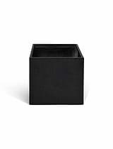 Bardwell Square Planter 55 cm Black
