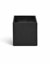 Bardwell Square Planter 37 cm Black