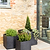 Bardwell Square Planter 37 cm Black