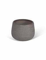 Bramdean Round Planter 50 cm Brown