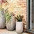 Bramdean Tall Planter 24 cm Brown