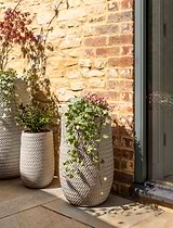 Bramdean Tall Planter 34 cm Brown