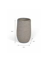 Bramdean Tall Planter 34 cm Brown