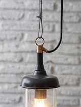Harbour Outdoor Pendant Carbon